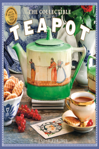 Collectible Teapot Wall Calendar 2025