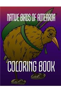 Native Birds of Aotearoa Coloring Book