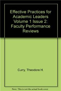 Effective Practices for Academic Leaders