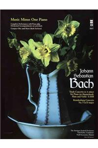 Bach: Triple Concerto in A Minor, Piano [With CD (Audio)]