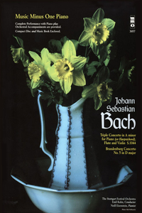 Bach: Triple Concerto in A Minor, Piano [With CD (Audio)]