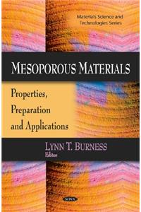 Mesoporous Materials