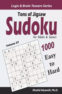 Tons of Jigsaw Sudoku for Adults & Seniors