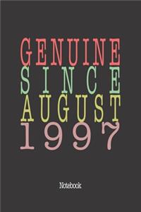 Genuine Since August 1997