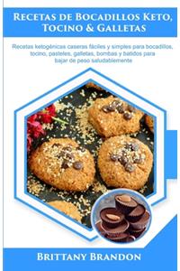 Recetas de Bocadillos Keto, Tocino & Galletas