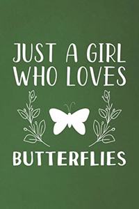 Just A Girl Who Loves Butterflies