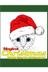 Magical Christmas Toddlers Coloring Book