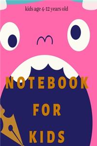 notebook for school kids age 4-12 years old