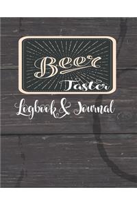 Beer Taster Journal and Logbook