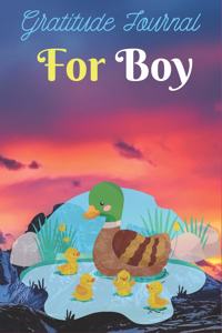 Gratitude Journal For Boy