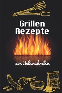Grillen Rezepte zum Selberschreiben
