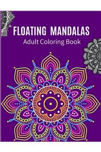 Floating Mandalas Adult Coloring Book