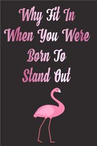Why Fit In When You Were Born To Stand Out