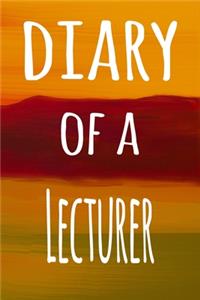 Diary of a Lecturer