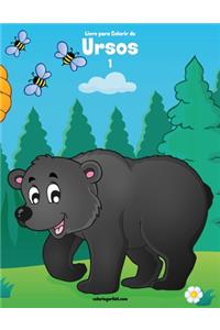 Livro para Colorir de Ursos 1