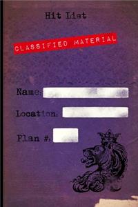 Hit List Classified Material