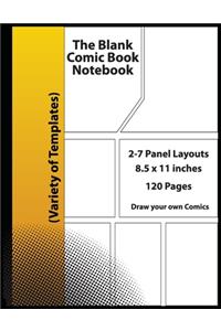 The Blank Comic Book Notebook