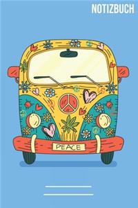 Hippie Bus Notizbuch