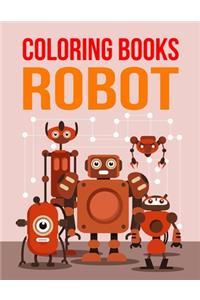Coloring Books Robot