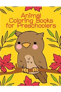 Animal Coloring Books for Preschoolers