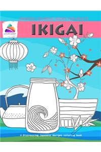 Ikigai Japanese Coloring Books For Adults