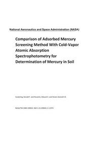 Comparison of Adsorbed Mercury Screening Method with Cold-Vapor Atomic Absorption Spectrophotometry for Determination of Mercury in Soil