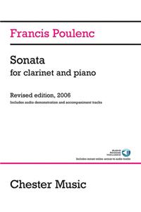 Sonata for Clarinet and Piano Book/Online Audio