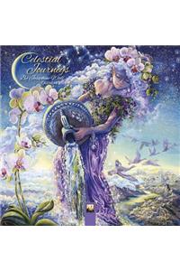 Celestial Journeys by Josephine Wall - mini wall calendar 2019 (Art Calendar)