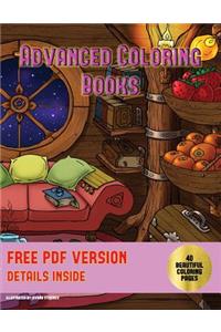 Advanced Coloring Books (Magical Kingdom - Fairy Homes)