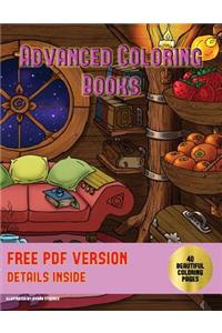 Advanced Coloring Books (Magical Kingdom - Fairy Homes)