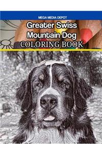 Greater Swiss Mountain Dog Coloring Book