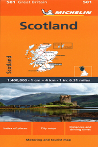 Great Britain: Scotland Map # 501