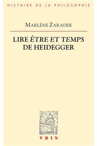 Lire Etre Et Temps de Heidegger