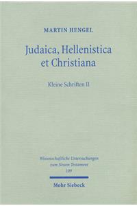 Judaica, Hellenistica et Christiana