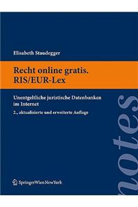 Recht Online Gratis. Ris/Eur-Lex: Unentgeltliche Juristische Datenbanken Im Internet