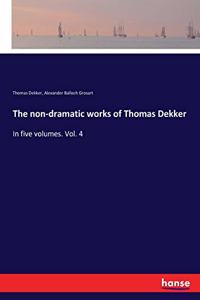 non-dramatic works of Thomas Dekker