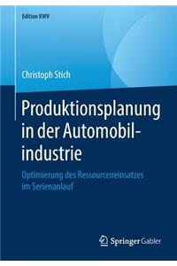 Produktionsplanung in der Automobilindustrie