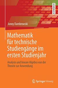 Mathematik Für Technische Studiengänge Im Ersten Studienjahr