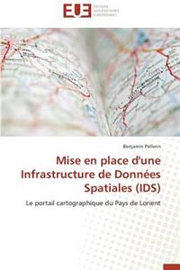 Mise En Place d'Une Infrastructure de Données Spatiales (Ids)