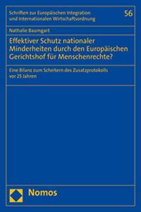 Effektiver Schutz Nationaler Minderheiten Durch Den Europaischen Gerichtshof Fur Menschenrechte?