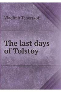 The Last Days of Tolstoy