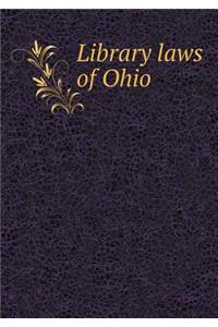 Library Laws of Ohio