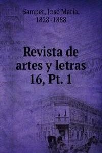 Revista de artes y letras