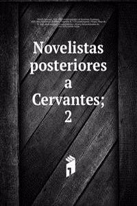 Novelistas posteriores a Cervantes