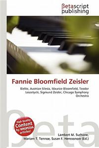 Fannie Bloomfield Zeisler