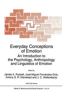 Everyday Conceptions of Emotion