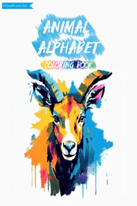 Animal Alphabet Coloring Book