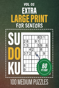 Extra Large Print Sudoku For Seniors