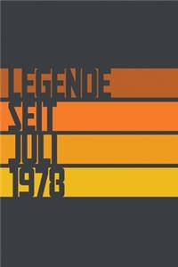 Legende seit Juli 1978