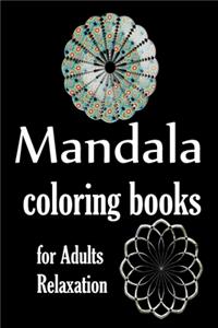 mandala coloring books for adults